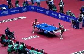 瑞典乒乓球队爆冷波兰乒乓球队，张继科三分雨点燃全场